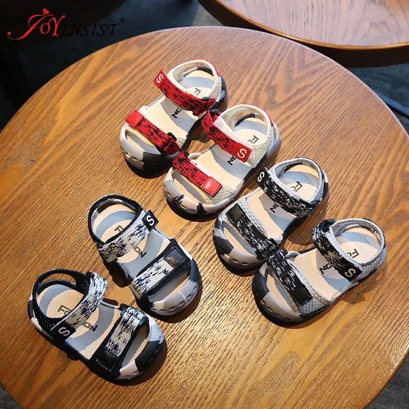 Children Camouflage Sandals Beach Shoes Baby Boy Girl Summer Soft Bottom Small 1 to 3 Years Old | Детская одежда и обувь