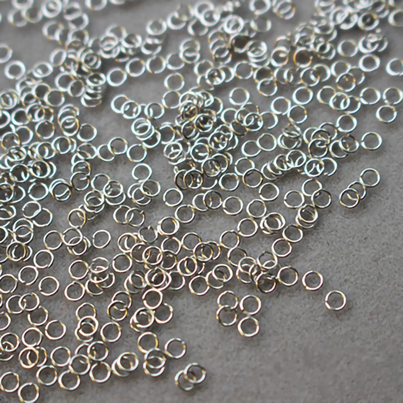 Застежки-кольца для серег очень тонкие толщина 0 4 мм антикоррозийная вешалка