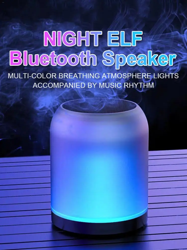 Водонепроницаесветильник светодиодная вспышка Bluetooth 5 0 динамик портативный мини