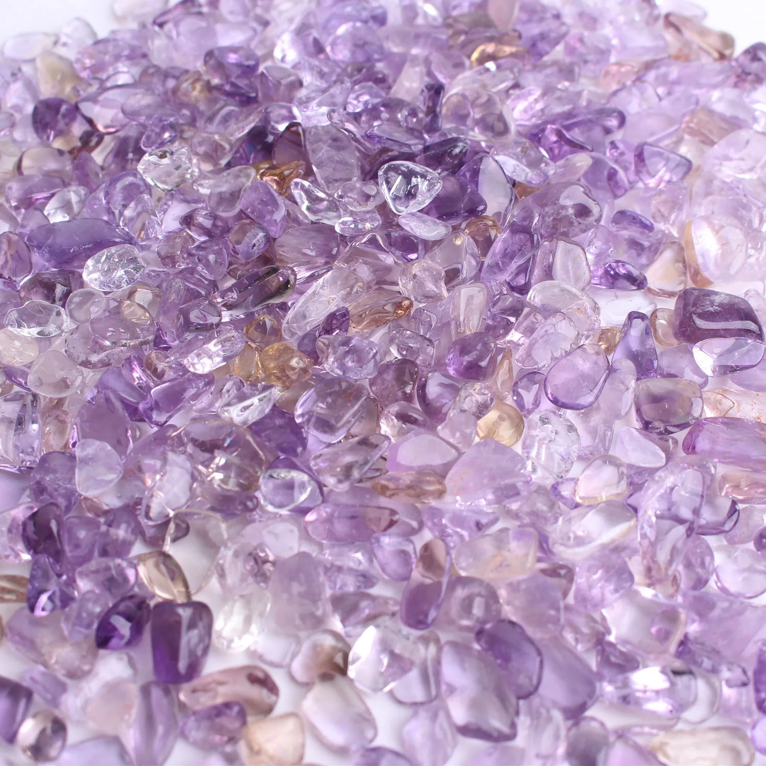 30/50/100g Natural Ametrine Gravel Stone Polished Quartz Chips Crystal Tumbled Semi-Precious Reiki Healing | Дом и сад