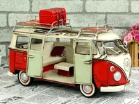 retro wrought iron mass camping bus metal caravan model metal jewelry home furnishings collectibles gifts birthday gifts