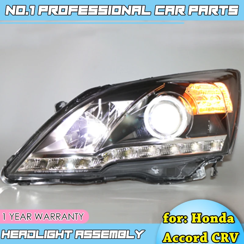 Автомобильные аксессуары для Honda CRV фары 2007 2011 светодиодные ангельские глазки DRL