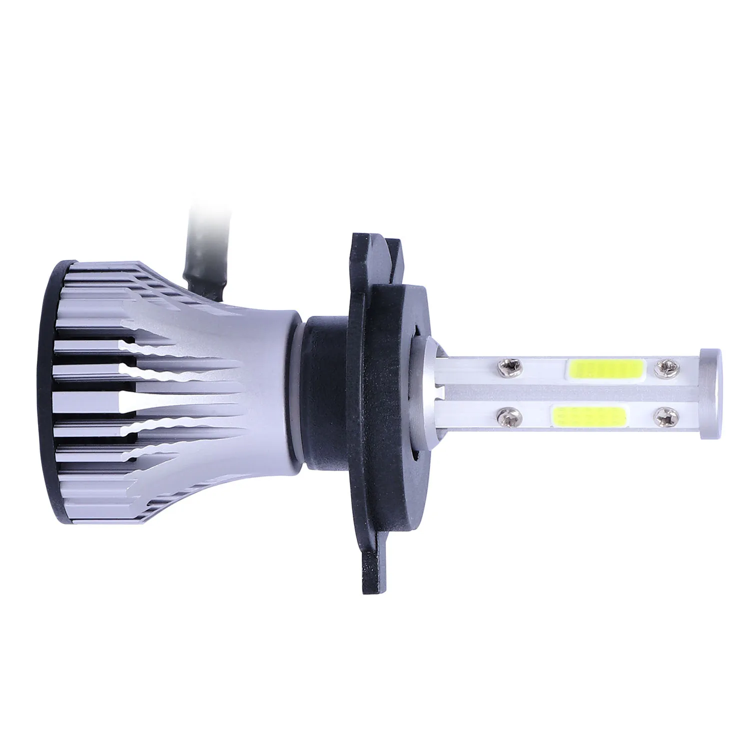 Новинка 4 сторонние Сверхъяркие Автомобильные фары H7 LED H4 H1 H3 H11 9005 HB3 9006 HB4