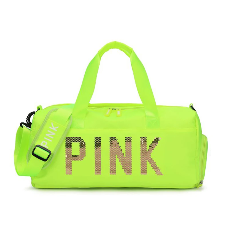 

Tote bags for women 2021 Sequin letter large capacity leisure fitness travel bag purses and handbags designer bag luggage sets