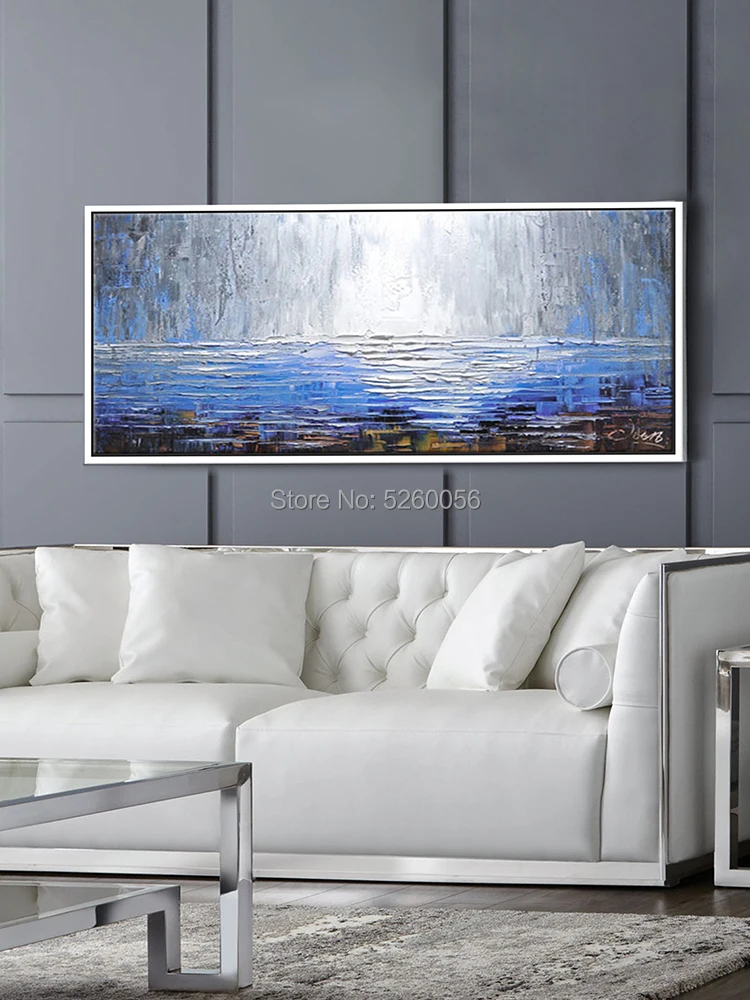 Большая Картина на холсте с ножом в гостиной спальне ресторане украшение