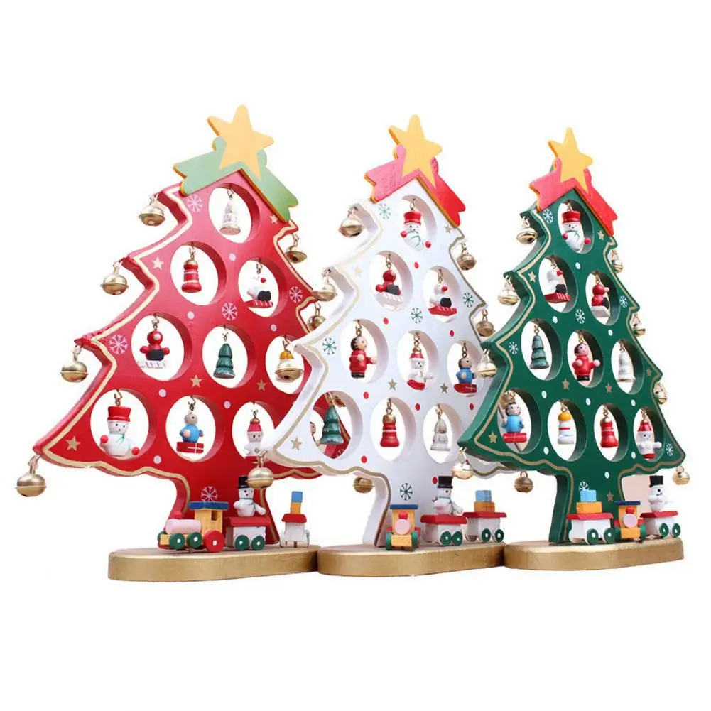 

Wooden Christmas Tree Small Tabletop Christmas Tree Desk Decor Hristmas Decorations Creative Christmas Gifts Small Gifts