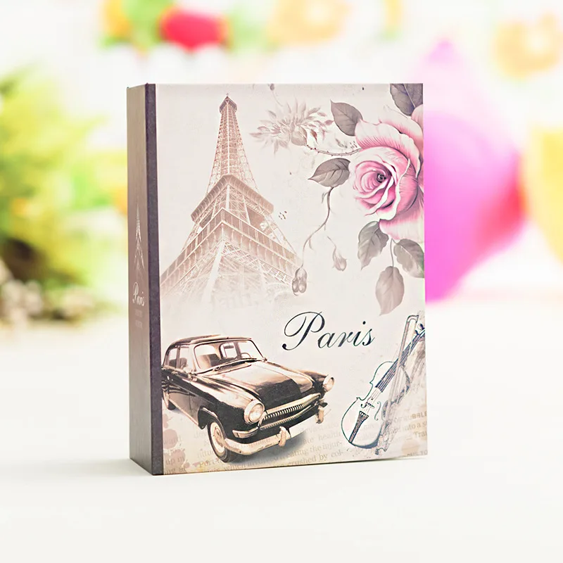 

Hot Sale 6 Inch 100 Pictures Photo Album Interstitial Photos Book Case Kid Album Storage Family Wedding Memory Gift