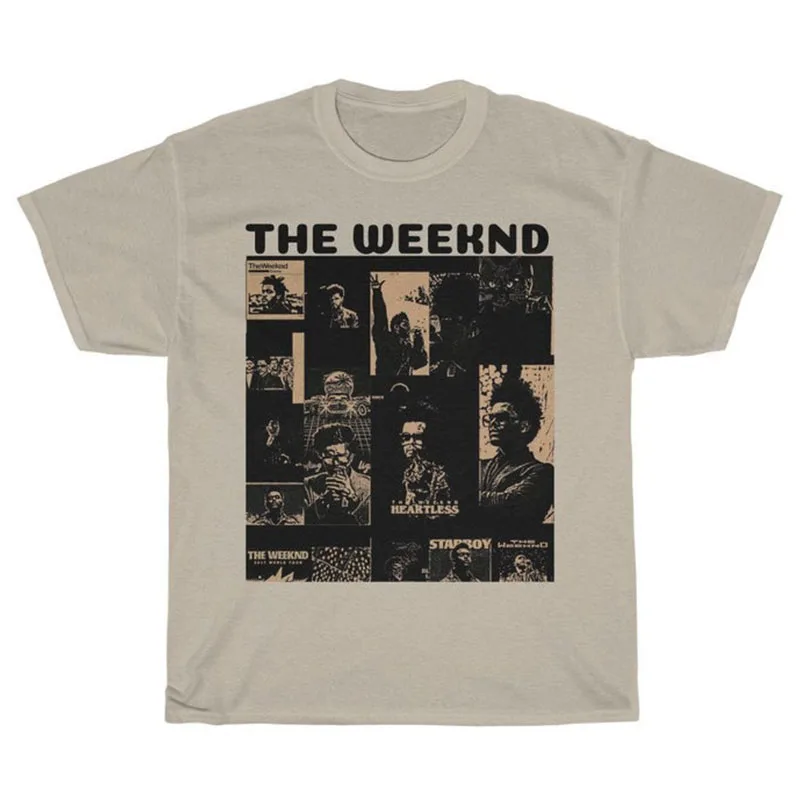 

The Weeknd Casual cotton unisex short sleeve T-shirt