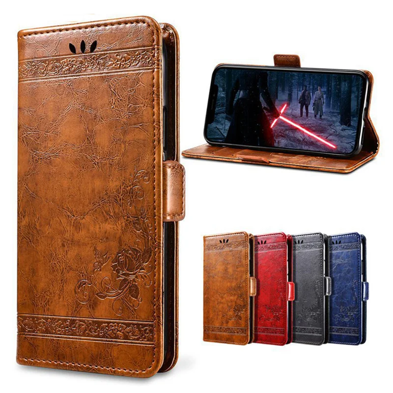 Кожаный чехол-книжка для Cubot X30 C30 P40 роскошный чехол-кошелек с магнитной