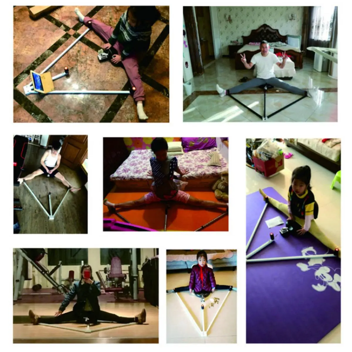 

Folding Leg Stretcher Ligament Stretching Machine Leg Split Trainer Martial Art Yoga Training Workout Home Gym Fitness Equipment