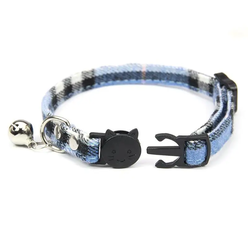 

1pc Fashion Printing Cat Collar Adjustable Pet Collar Kitten Dog Collar With Bell Pet Supplies Pet Accessories For Outdoor