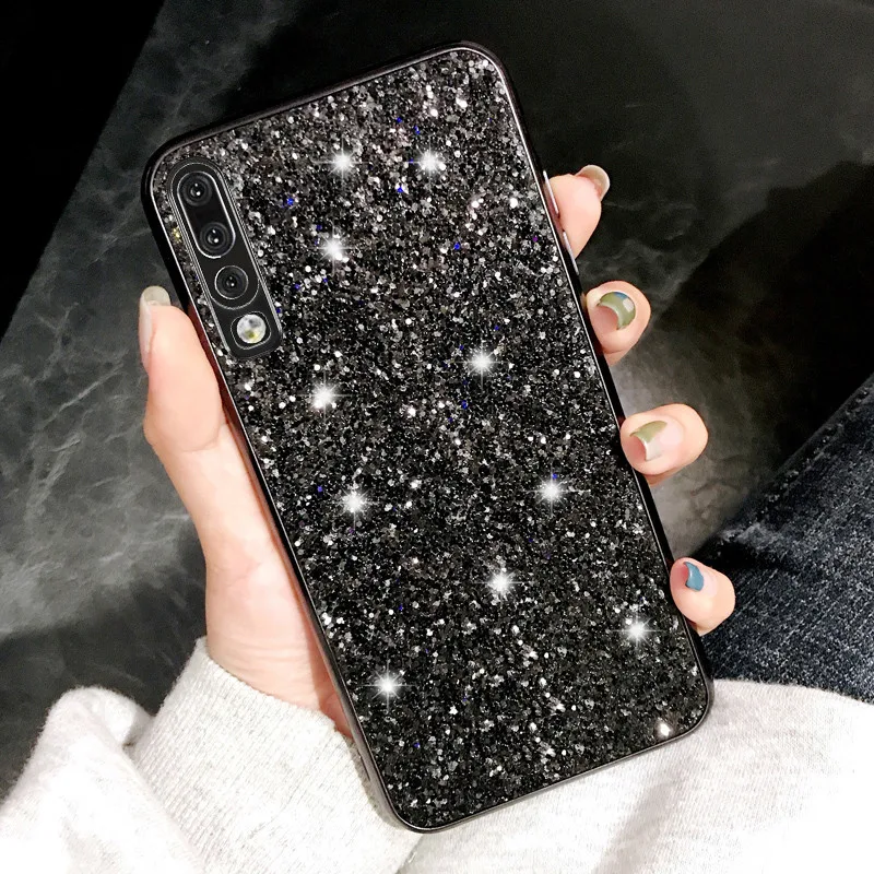 Lovebay чистый цветной Блестящий Шикарный чехол для телефона для huawei P20 Pro Lite P30 Pro mate 20X Honor 20 Lite Nova 4 TPU задняя крышка