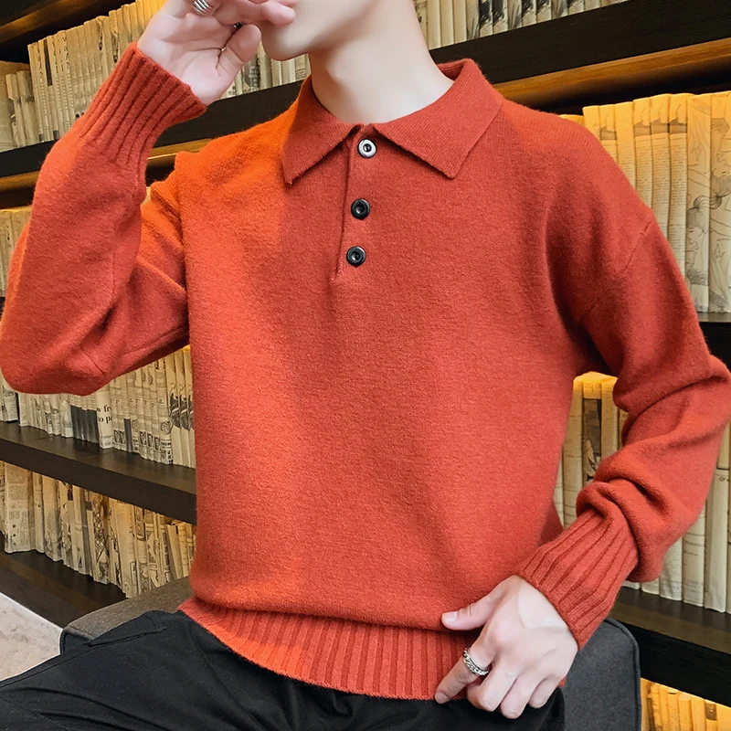 

2020 new fashion men long sleeve thickening warm sweaters 597081