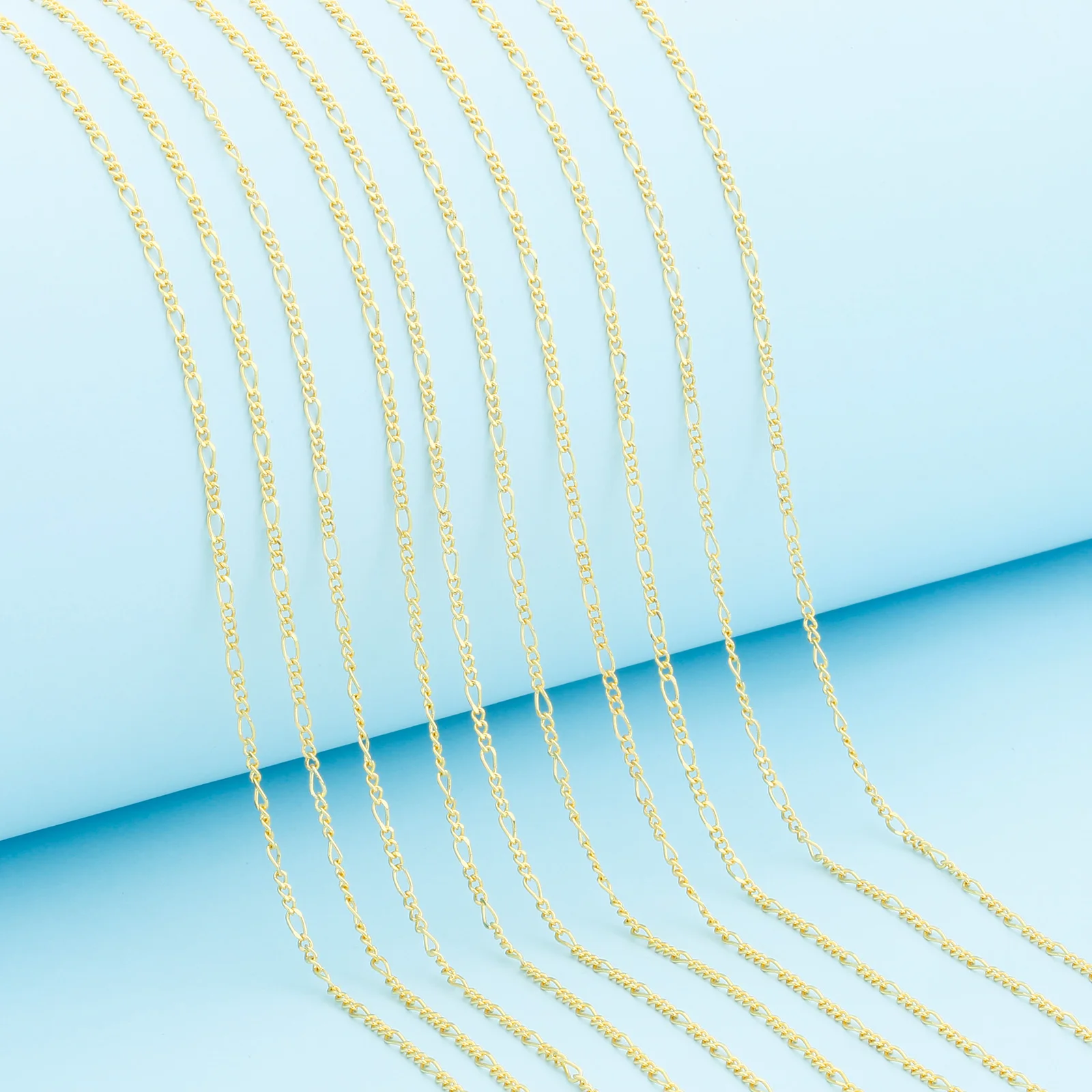 10 шт./лот оптовая продажа позолоченное ожерелье Модные ювелирные изделия