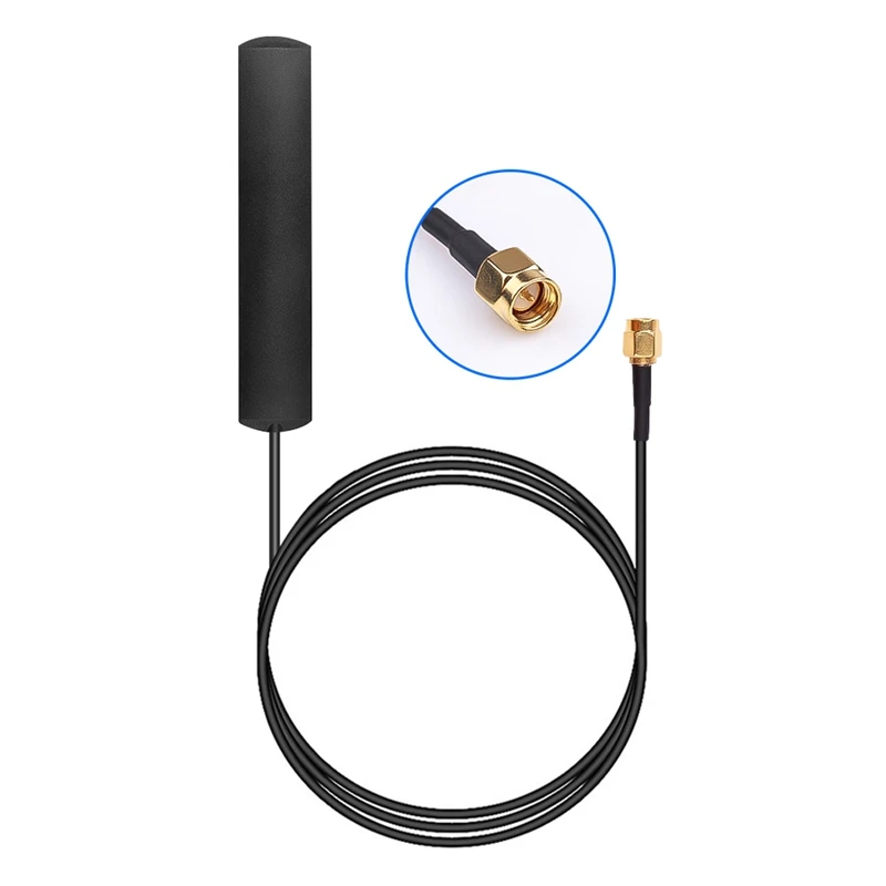 SMA DAB Antenna Air Amplifier 3M Cable LTE 3G 4G GSM Internal Connection ROSCA Adaptor 900/1800/2100 MHZ 3DBI 3-5V | Автомобили и