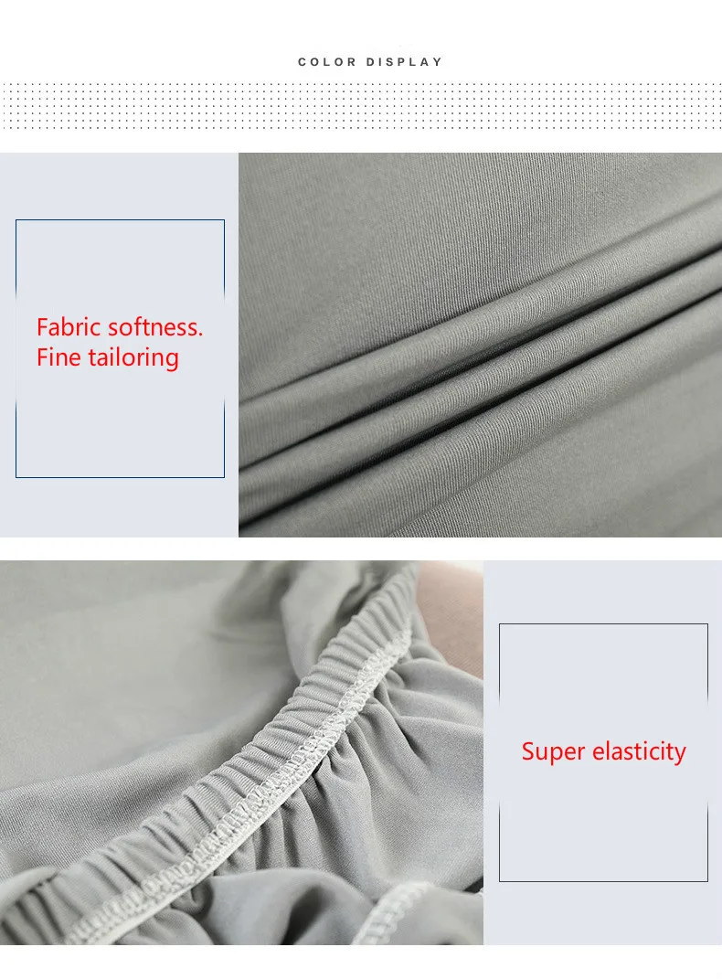 20 цветов современный однотонный цветной чехол для кресла спандекс Эластичные