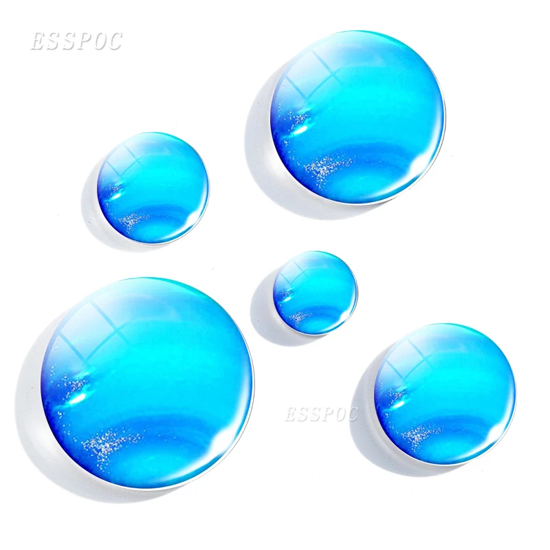 5 шт./компл. полная луна земля солнечная система планета 12/16/20/25/30 мм Стеклянные