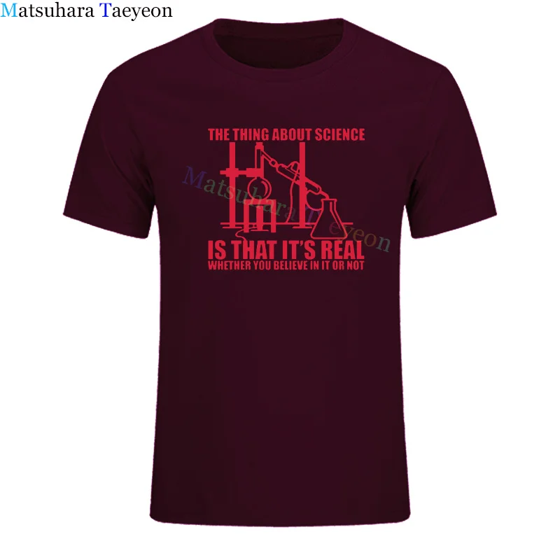 True Science Believe Chemistry Experiment Print T-Shirt Men Summer Fashion Casual tshirt Loose Cotton funny T Shirts harajuku | Мужская