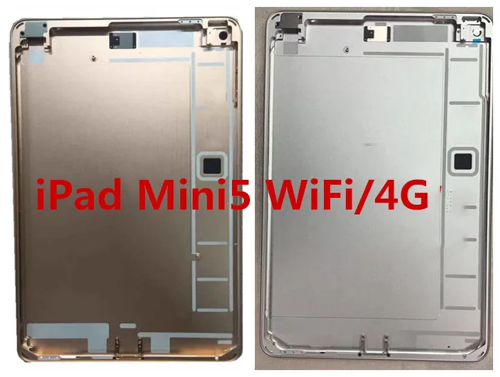 

100%oriignal For AppleiPad Mini5 wifi A2123 Metal Rear Housing Back Case Battery Door Cover foriPad Mini5 WiFi A2133