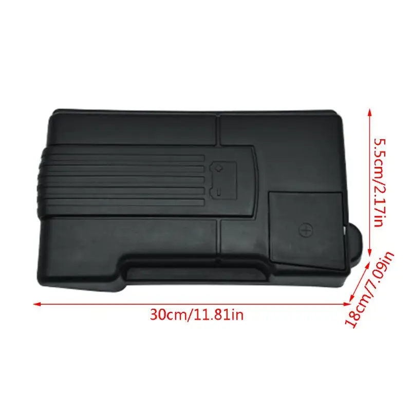 

1 Pc Auto Car Engine Battery Dustproof Cover Negative Electrode Waterproof Protective Cover Case For Volkswagen Tiguan L