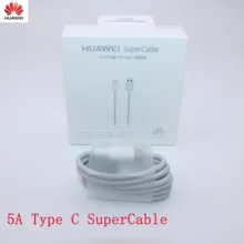 Оригинальный кабель Huawei 5A supercharge P30 P20 mate 9/10/20 P10 pro honor 20 note 10 view usb Type