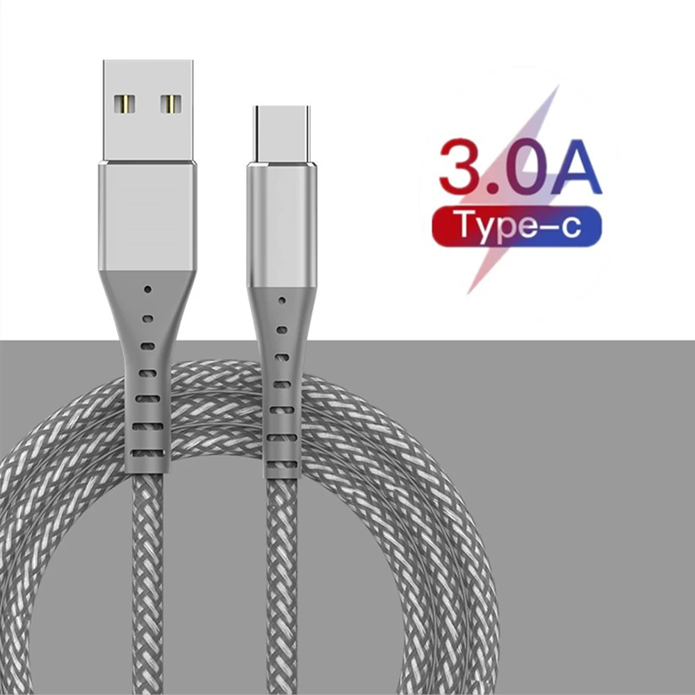 1 м 3A Тип usb C Быстрый зарядный кабель для передачи данных huawei P30 P20 Lite рro Коврики 10 20
