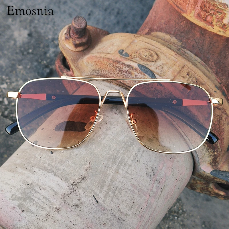 Солнцезащитные очки Мужские прямоугольной формы классические винтажные