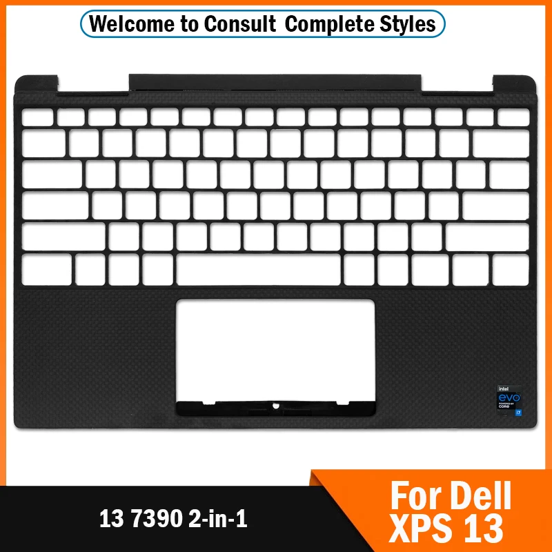 

Original Laptop Palmrest For Dell XPS 13 7390 2-in-1 Upper Top Case Keyboard Bezel Lower Cover C Shell 0JNHN3 XPS 13 7390 2-in-1