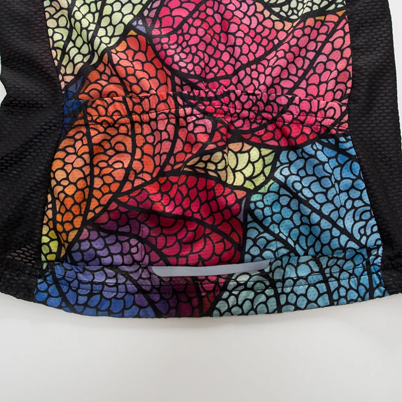 Летняя женская велосипедная Джерси с коротким рукавом одежда для велосипеда