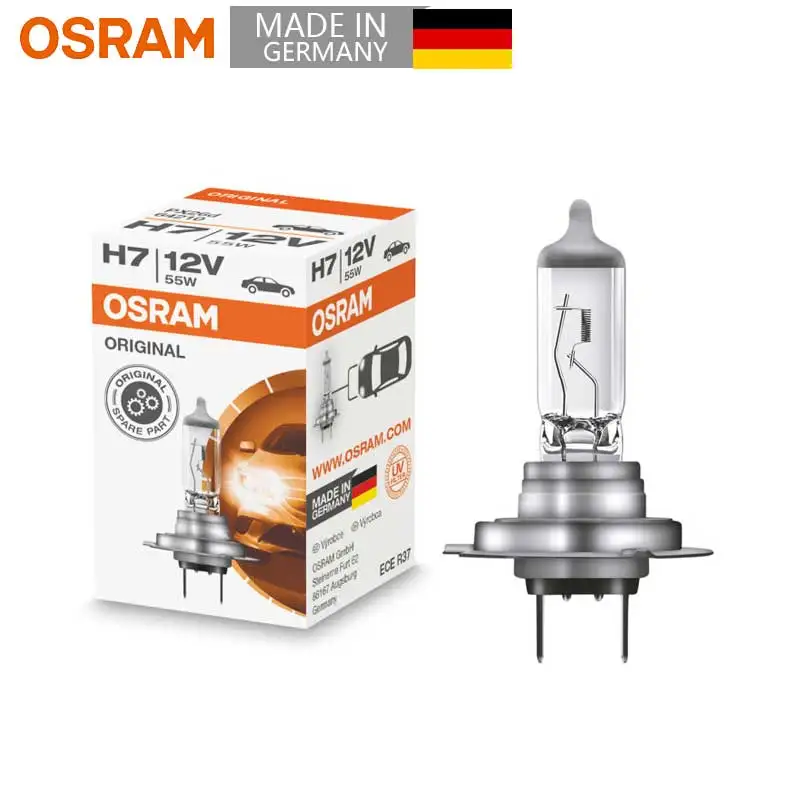 Оригинальная H7 Автомобильная Галогенная Фара Авто Лампы Стандартные лампы 12 В 55