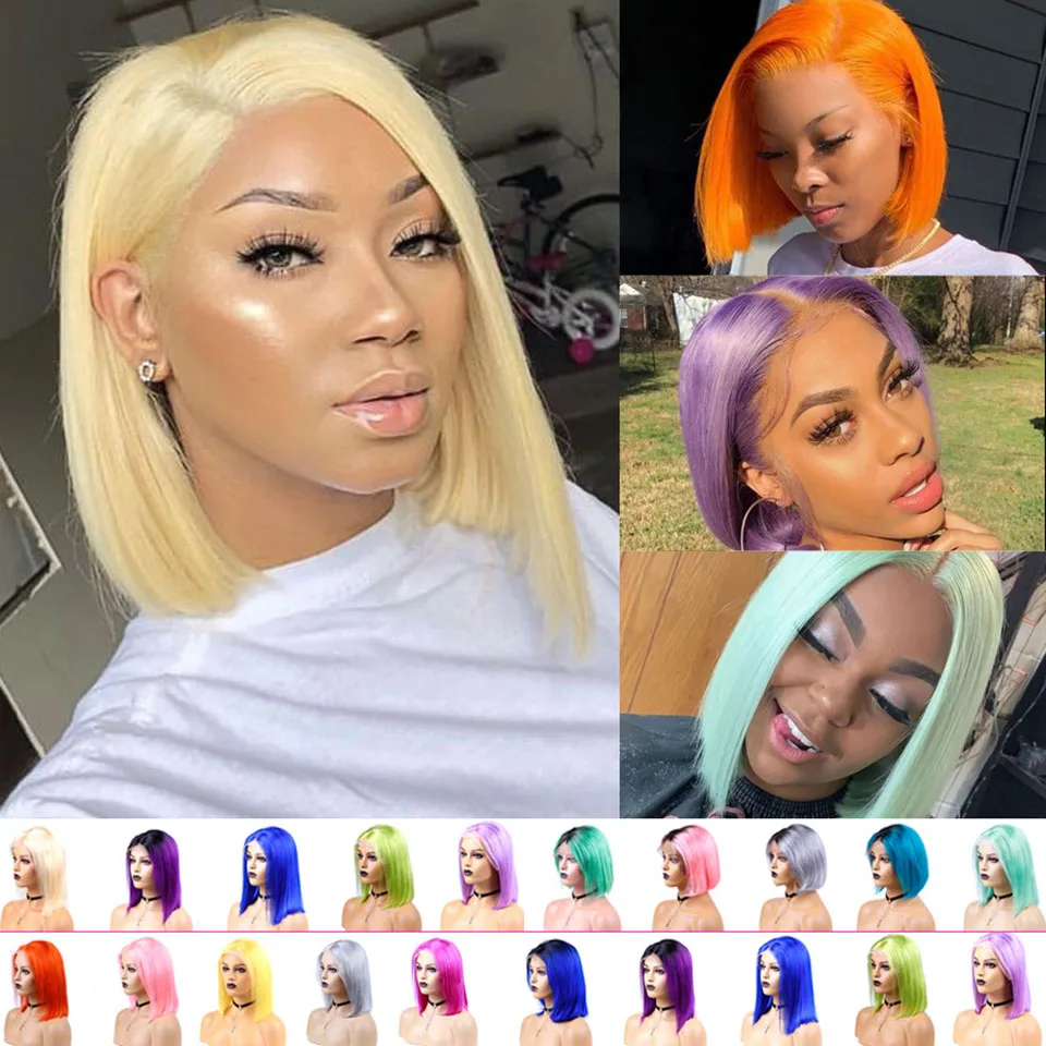 Парик из 613 блонд на сетке спереди парики человеческих волос для черных женщин