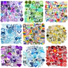 Наклейки для чемодана, ноутбука, мотоцикла, холодильника, игрушек, 50шт.упак.