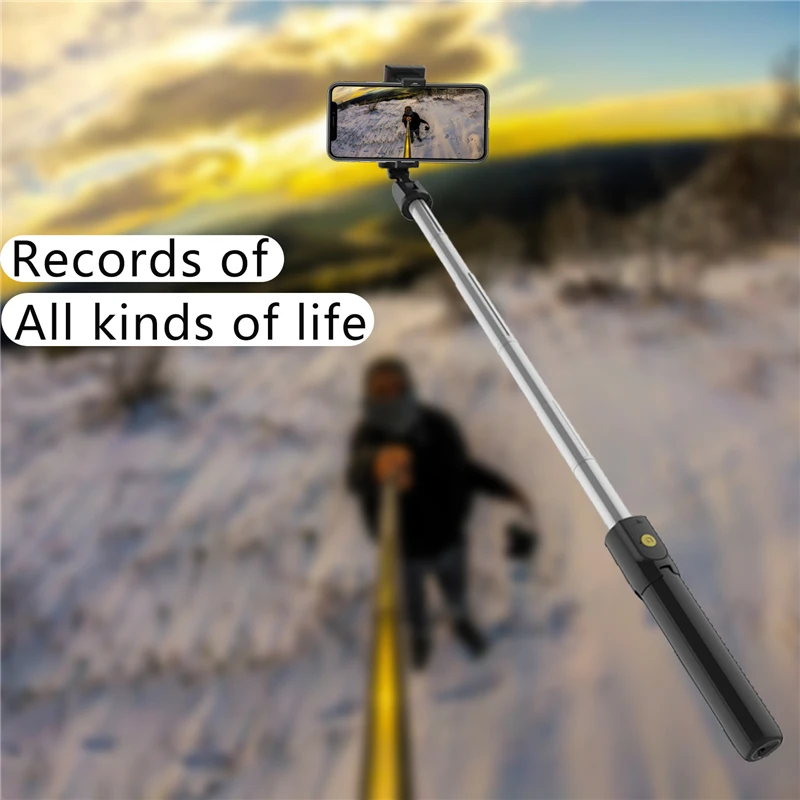 Новинка 2021 3 в 1 Bluetooth беспроводная селфи палка штатив Универсальные складные