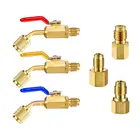 6 шт., компактный шаровой клапан для кондиционера R410A R134A R12 R22 AC