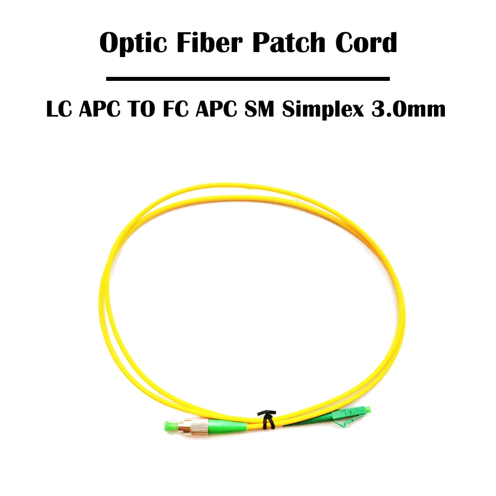 10 0 метров LC к FC UPC/APC SM одномодовый MM 50/125 мультимодовый 1 Гбит/с OM2 Simplex 3 мм