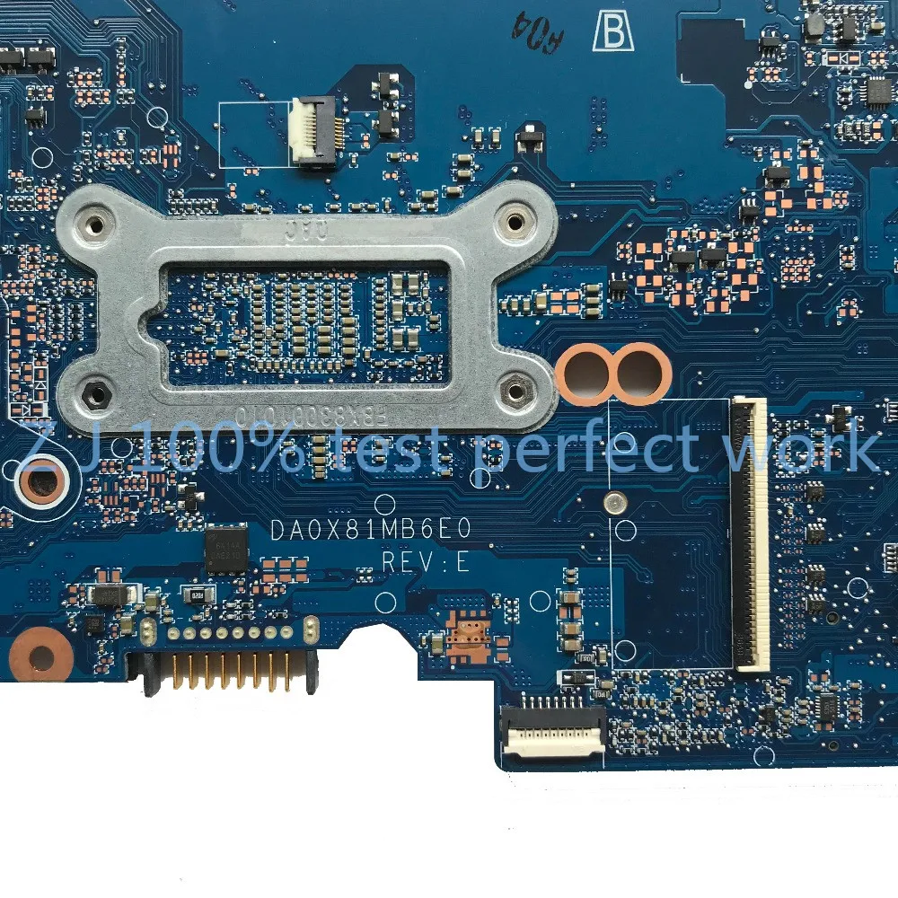 Материнская плата для ноутбука HP ProBook 430 G4 440 с SR2ZW i3 7100u 905792 001 601 DA0X81MB6E0 MB 100%