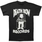 Забавная Мужская футболка, новинка, белая футболка с логотипом Death Row Records, мужская летняя модная футболка европейского размера