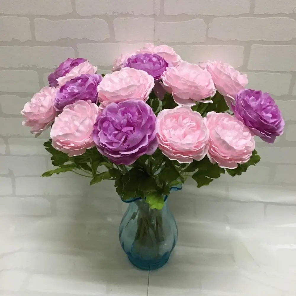 1 шт. искусственные лютики цветы из роз шелковые бутон свадебный букет сделай сам