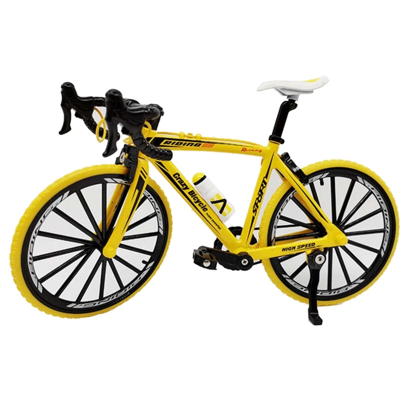 

1:8 Simulation Alloy Bicycle Toy Bend Handlebar Mountain Bike Model Ornaments
