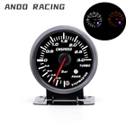 Автомобильный датчик Turbo Boost, 60 мм, 2,5 дюйма, 3 бар, 12 В, светодиодный дисплей с предупреждающим сигналом о ПИКе и датчиком