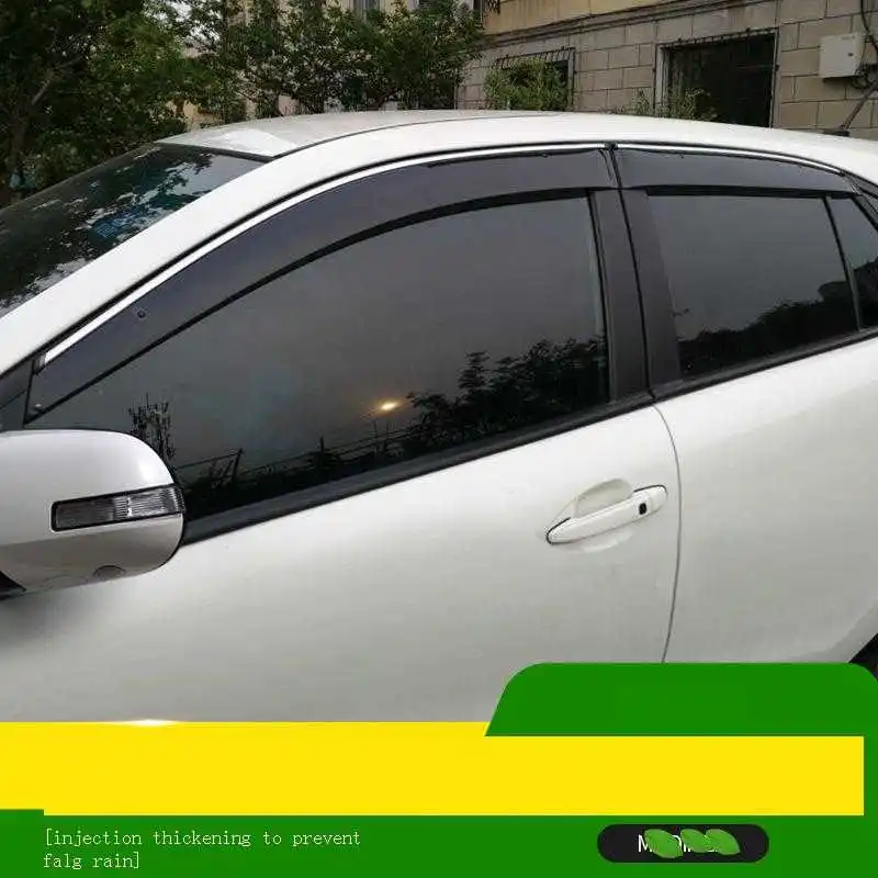 

Protecter Automovil Accessory Part Exterior Modification Car Protector Anti Rain Window Visor Awning Shelter FOR Lexus RX series