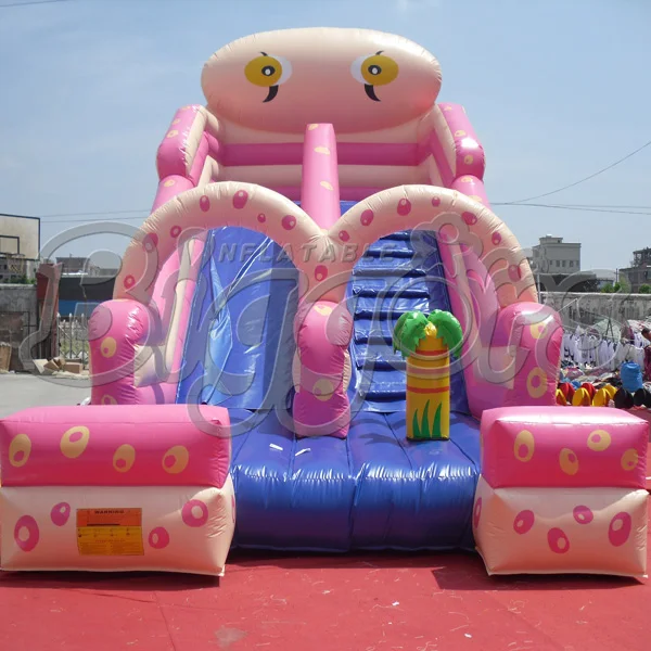

Cute Outdoor Inflatable Water Slide Bouncy Castle Slide with Blower