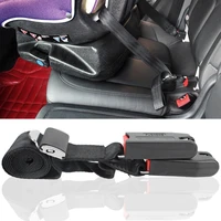 isofixlatch interface connection strap 2 point strap fixing band car child safety seat belt universal adjustable