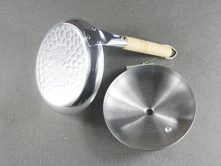 

16CM aluminum paternity pan pot small saucepan small steamer mini egg frying pans