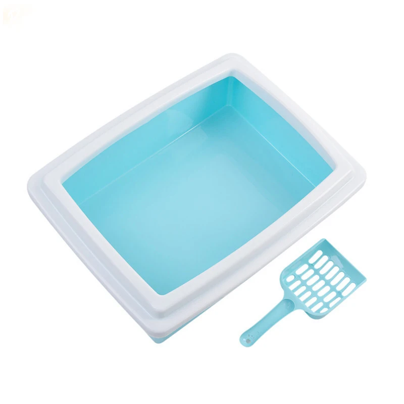 Кошачьи простыни полузакрытые анти-всплеск кошачий Туалет ящик для мусора