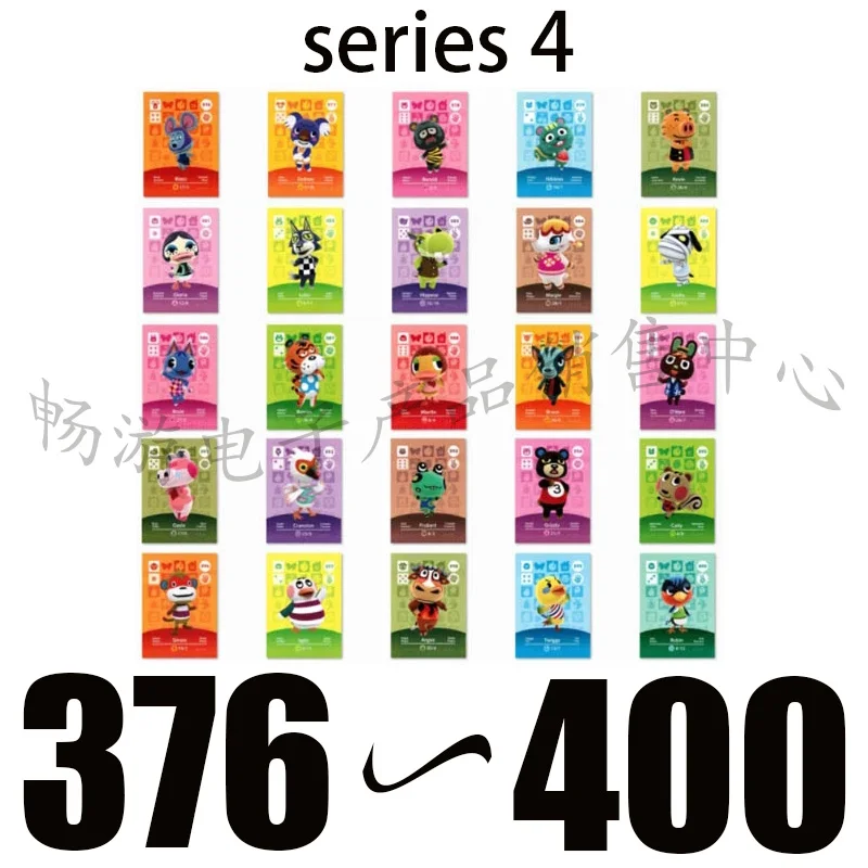 

(376 ~ 400) 25 шт./компл., высоко новые горизонты серии 4, NFC Стандартный размер карты Ntag215 чип для игр NS Switch