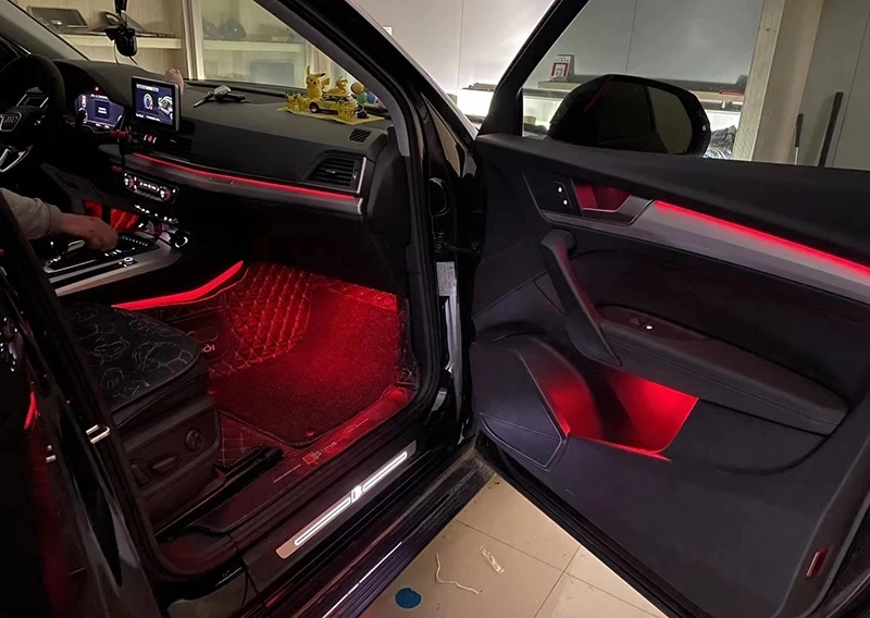 

Interior Atmosphere Light Colors ambient light Door contour lights For Audi Q5 2018-2020