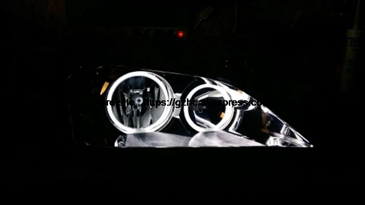HochiTech ультра яркий SMD белый светодиодный angel eyes halo Кольцо Комплект дневного света DRL для Toyota X100 Chaser 1996-2001 6th