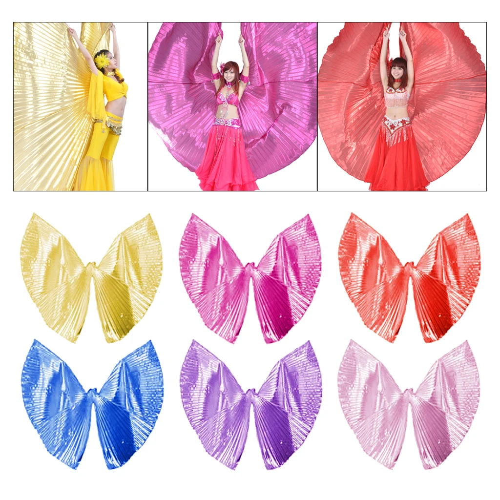 

Egypt Bright Isis With 2 Sticks Womens Butterfly Dress Costume Props