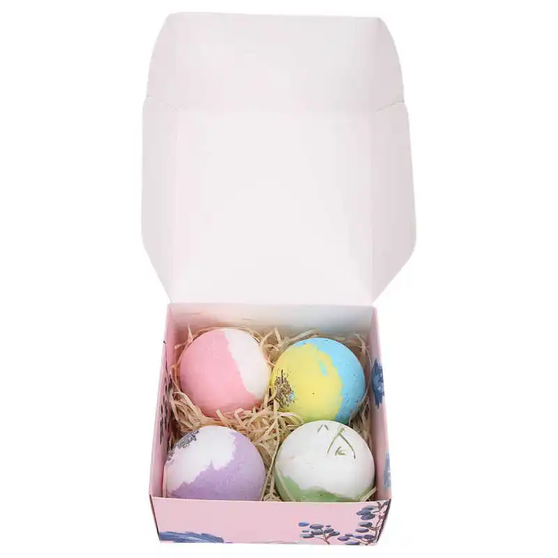 

Bombs Gift Set 100g Bath Salt Ball Fragrance Aromatherapy Moisturizing Exfoliating Bath Ball Set Bath Bomb Gift Baskets